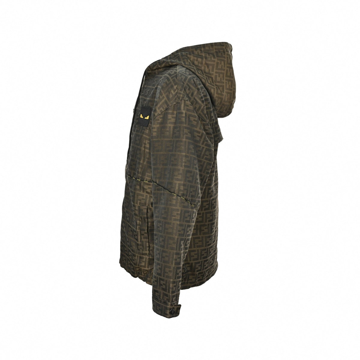 FF Monogram Bag Bugs Hooded Jacket | Brown
