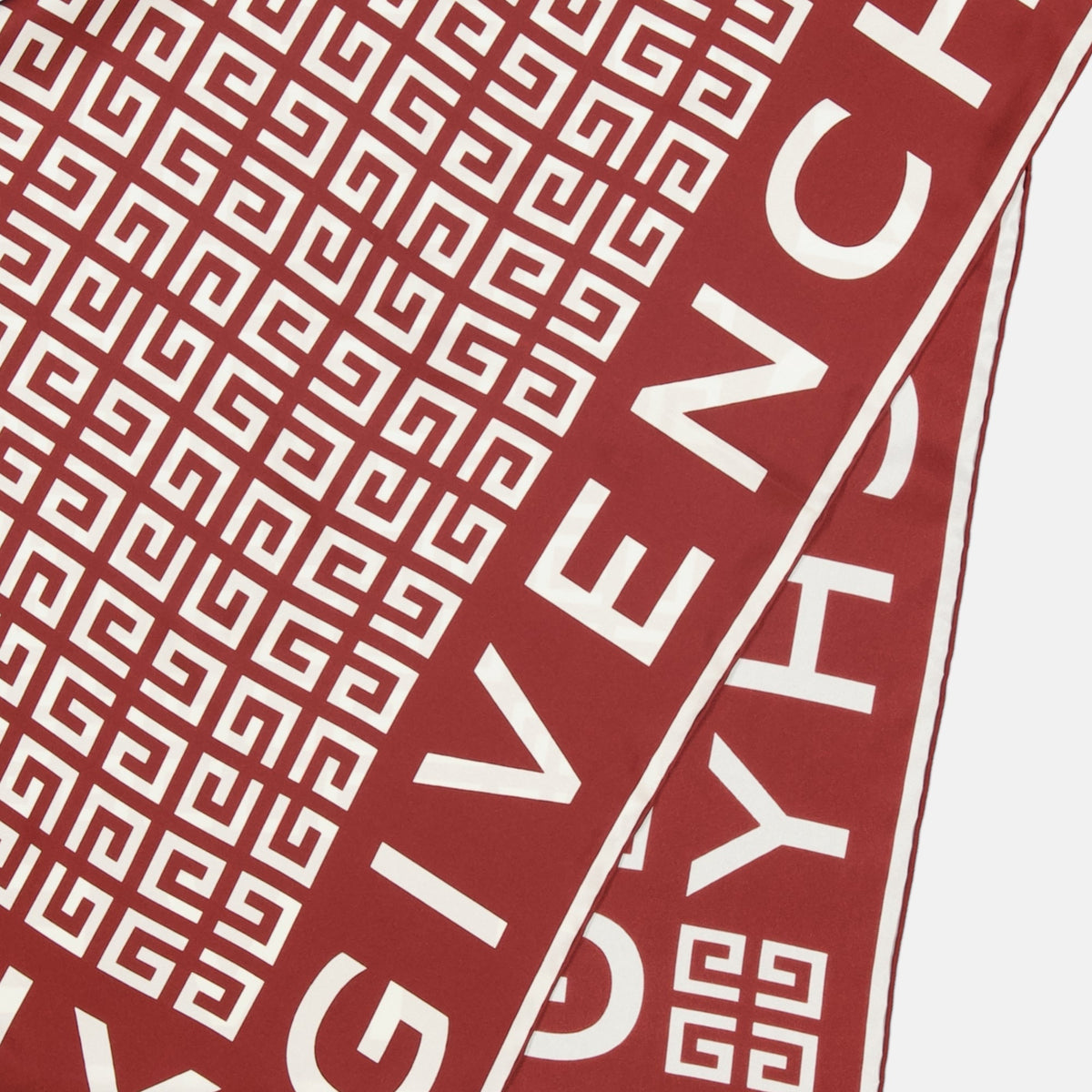 4G Silk Scarf