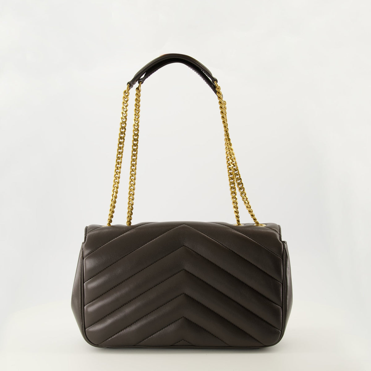 Medium Loulou Bag Brown