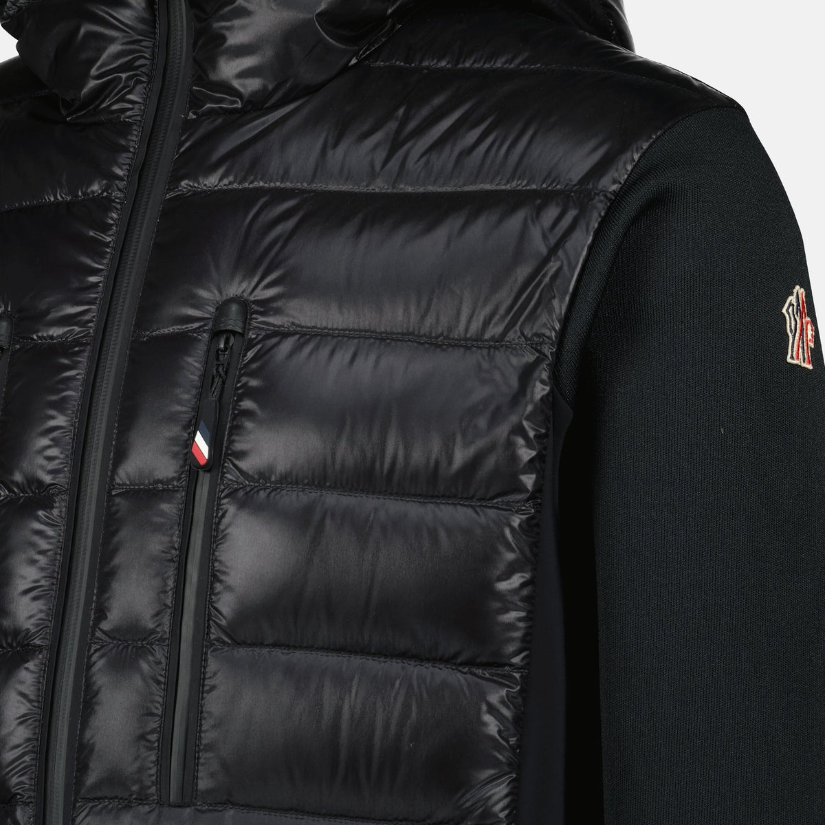 Black Zip-Up Cardigan