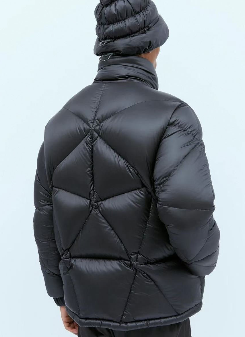Moncler x Pharrell Geometric Down Jacket | Black