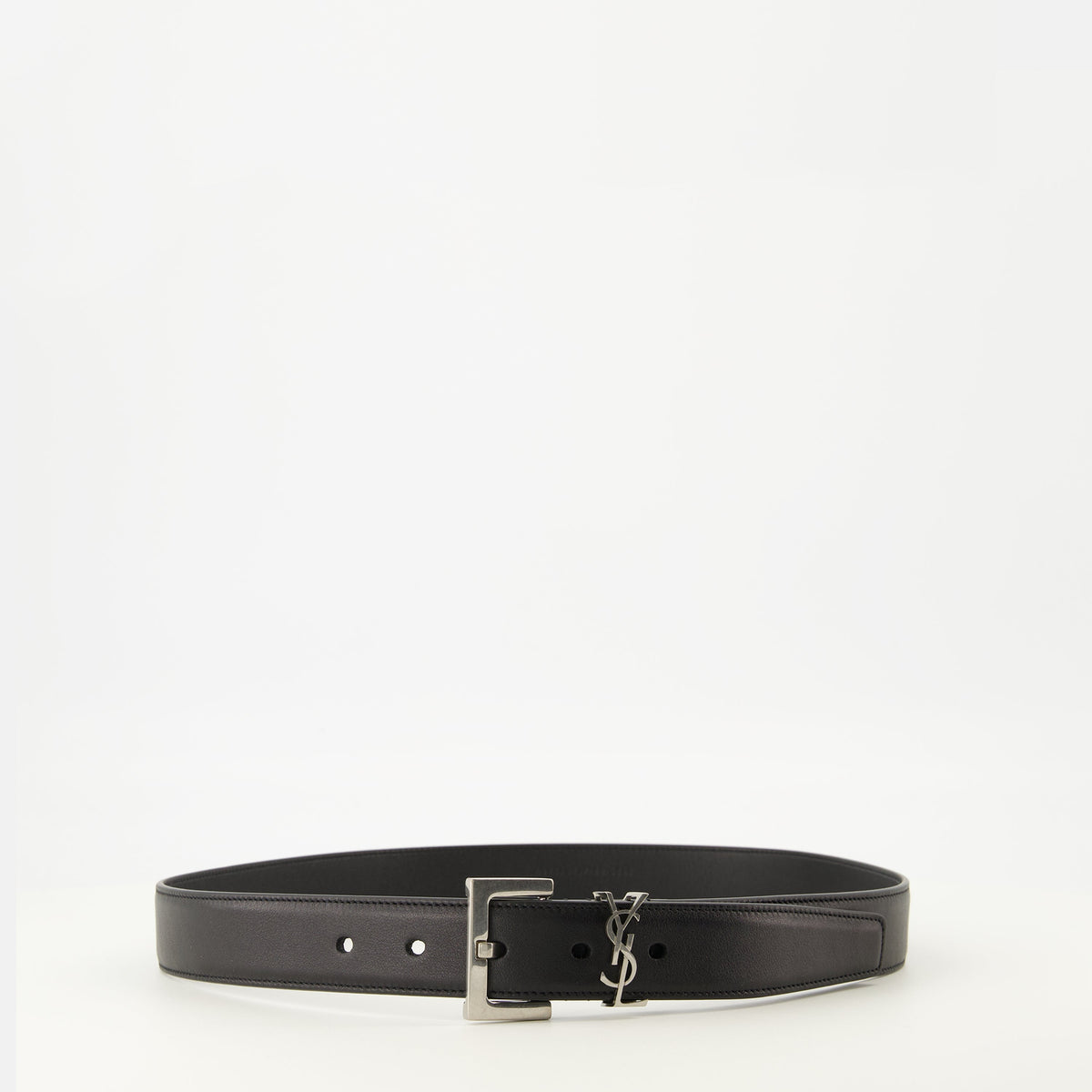 Cassandre Black Leather Belt