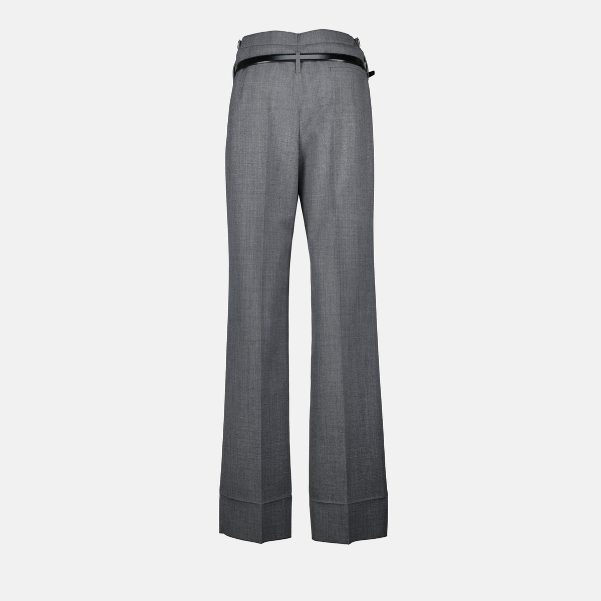 Gray Wool Pants