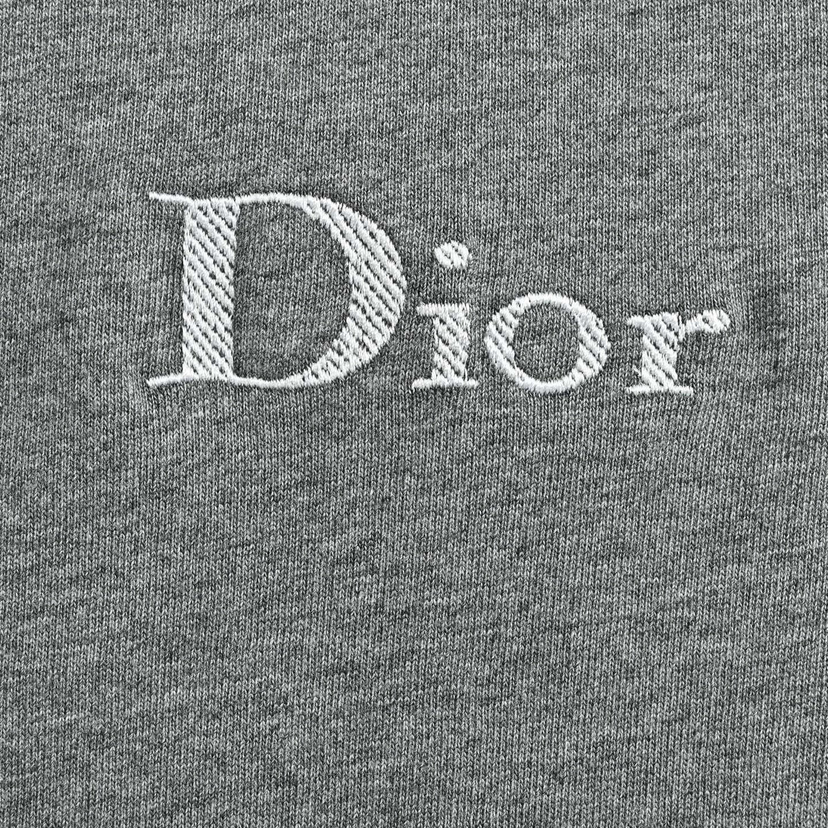 Embroidered Logo T-Shirt | Grey Melange
