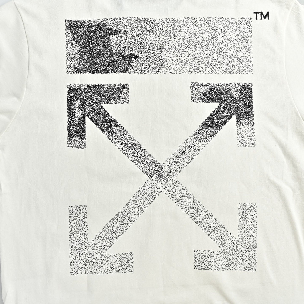 Scribble Arrows T-Shirt | White