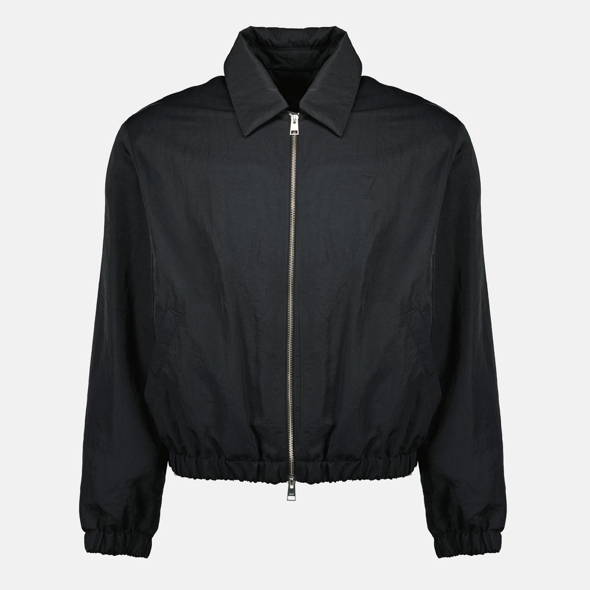 AMI Grey Zipped Jacket
