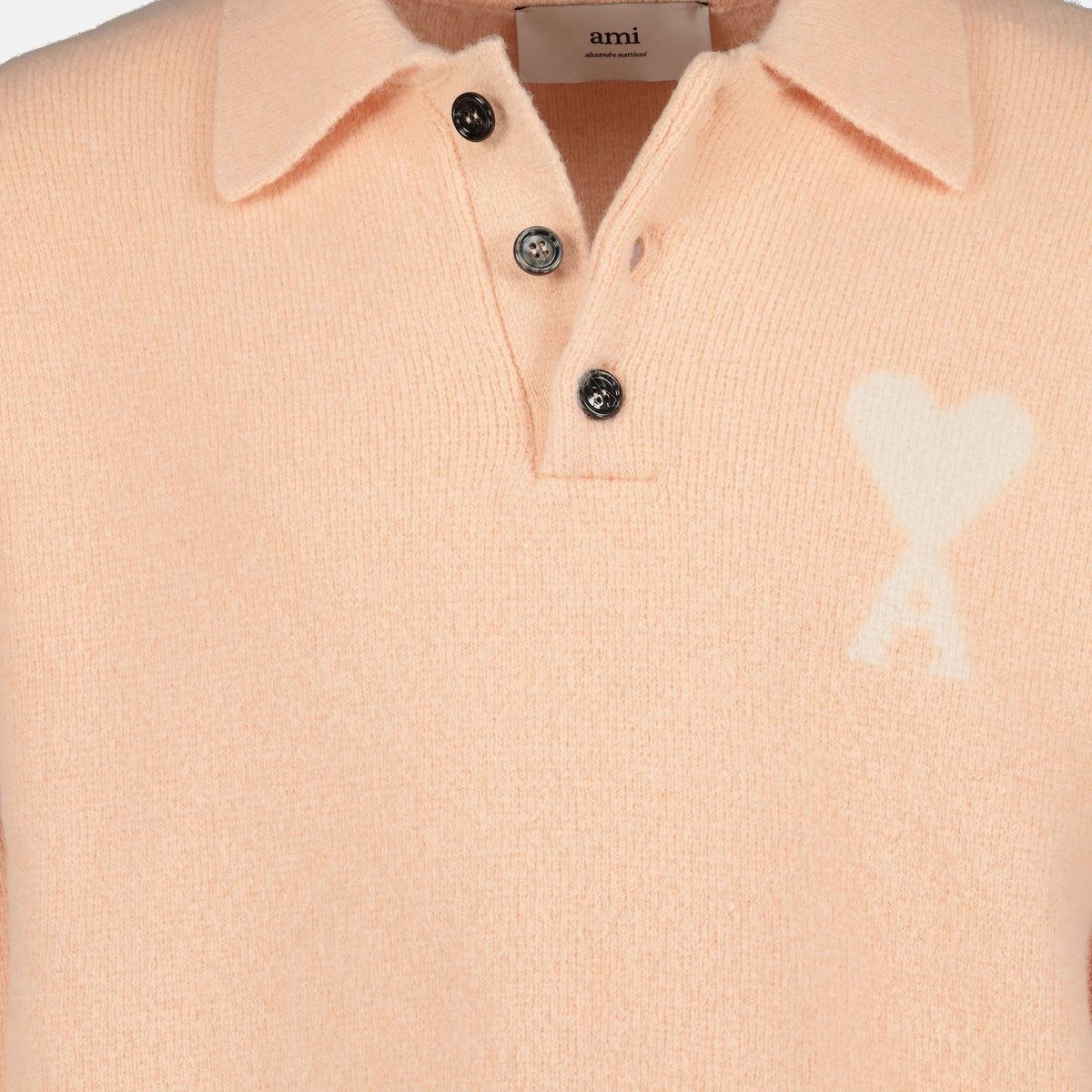 Pale Pink Ami de Coeur Polo