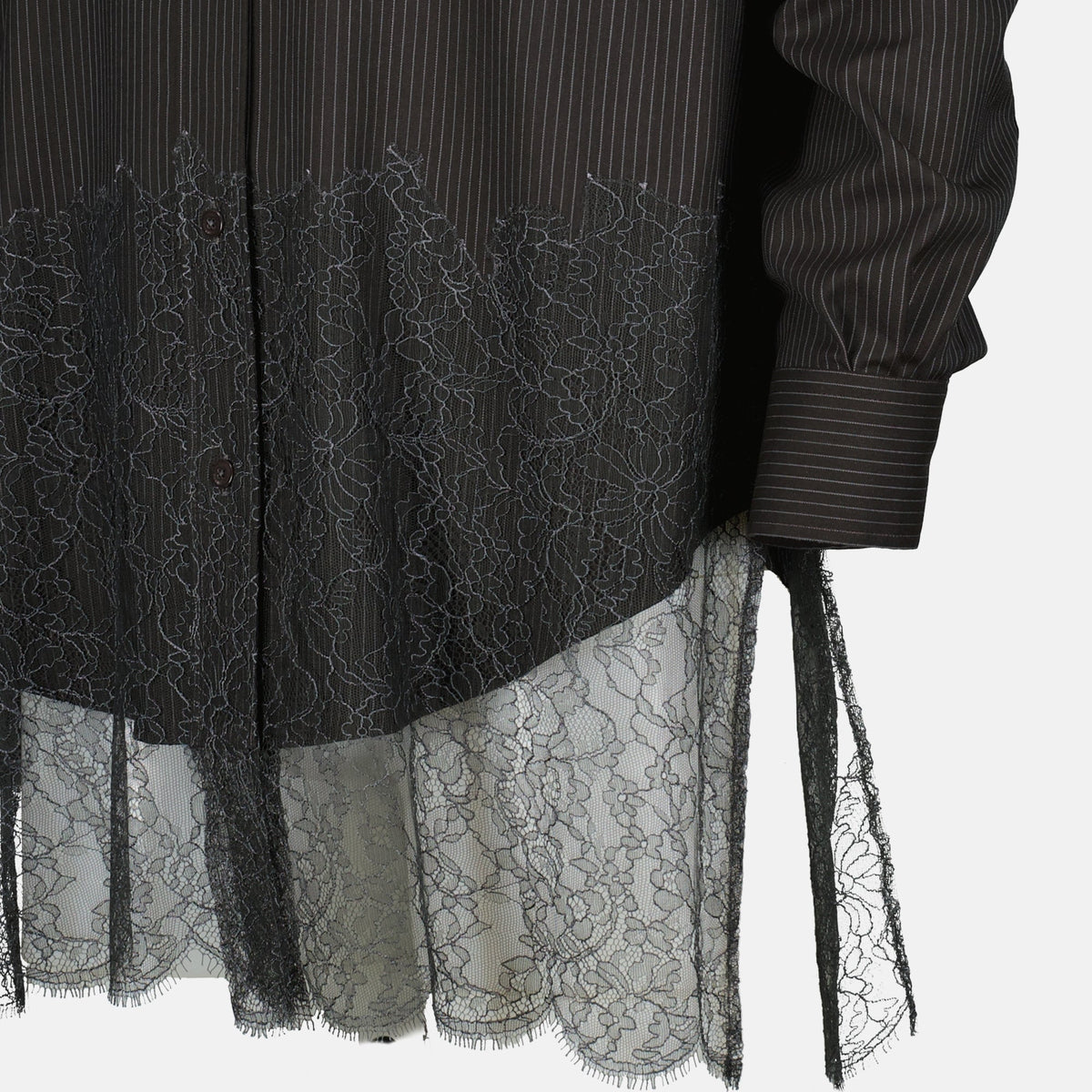 Wool and Lace Shirt