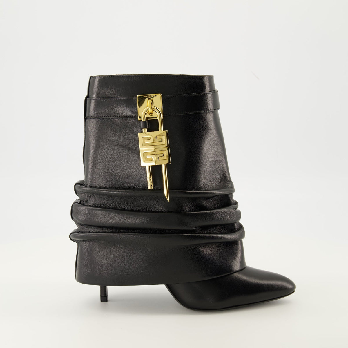 Shark Lock Ankle Boots