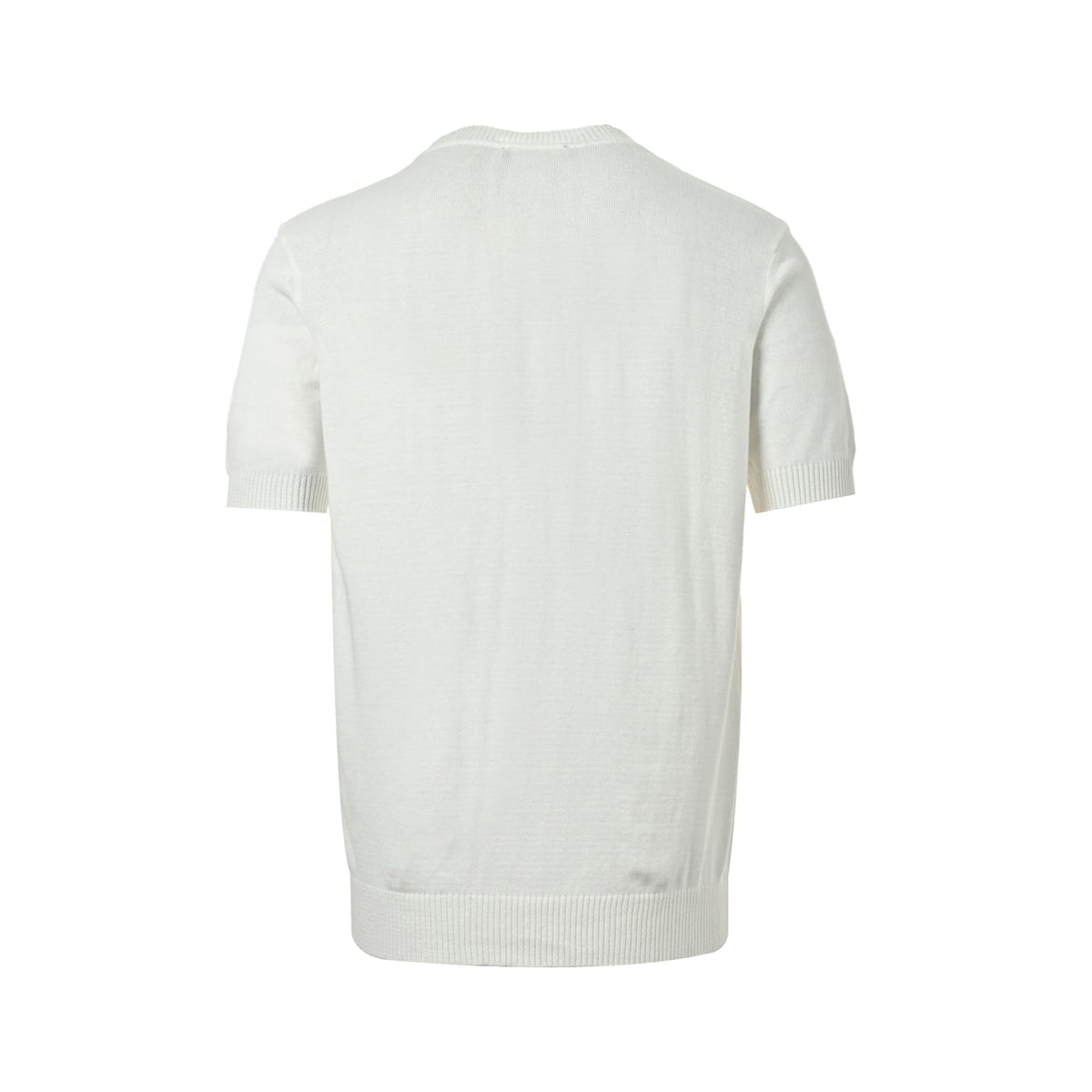 Classic Mock Neck Knit T-Shirt
