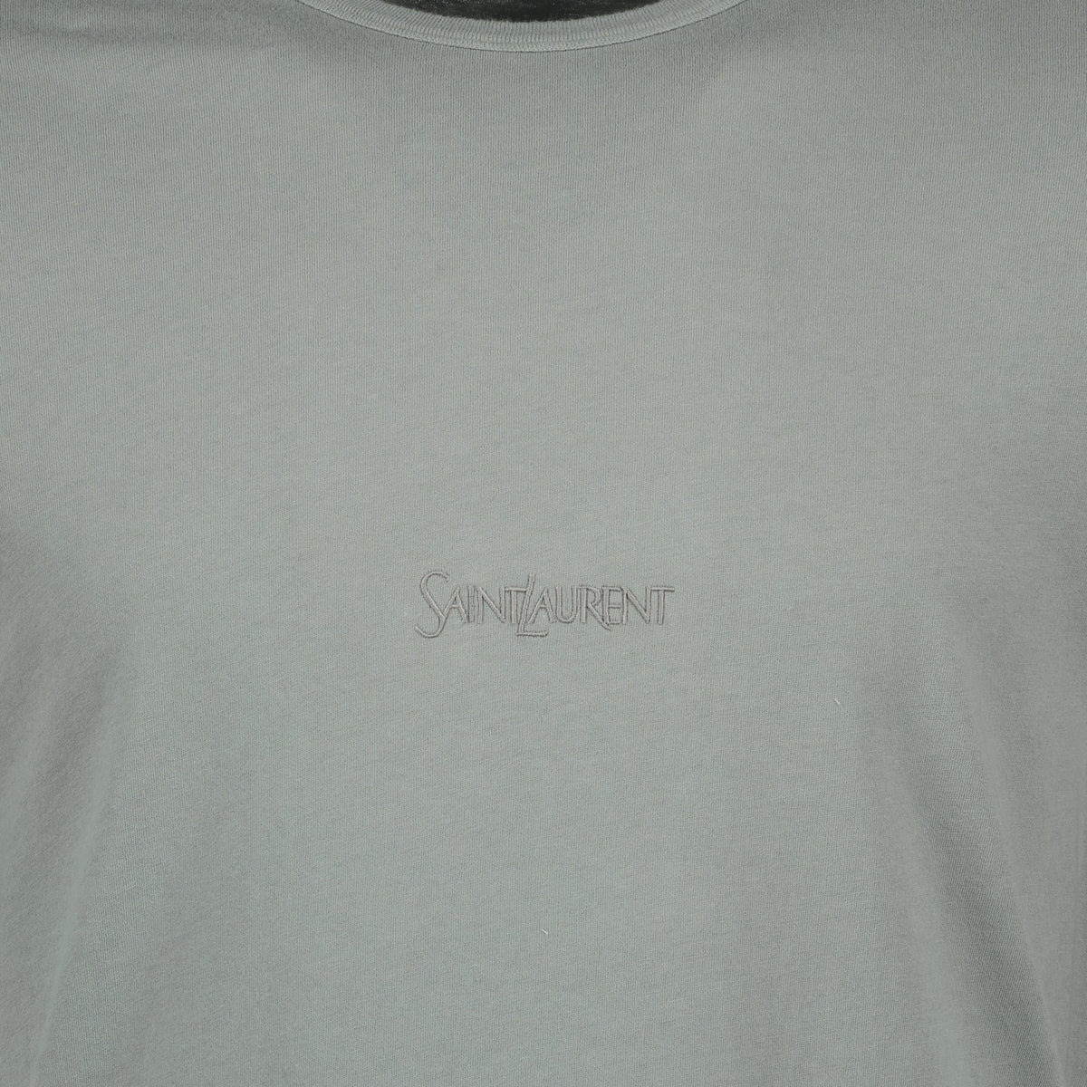 Gray Embroidered T-shirt
