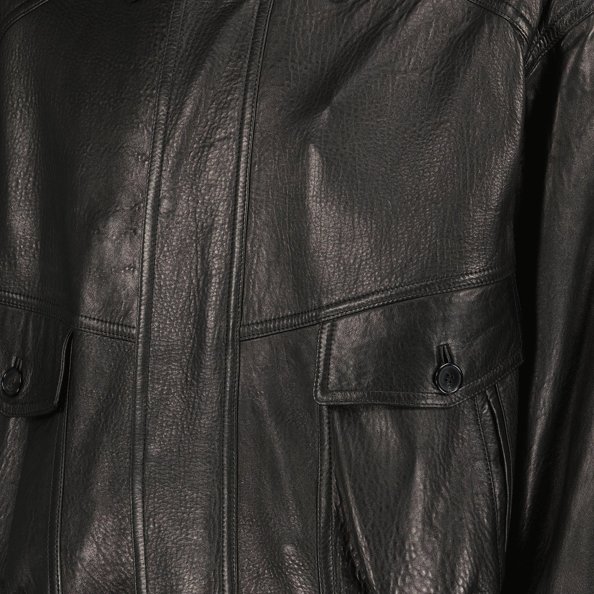 Leather Bomber