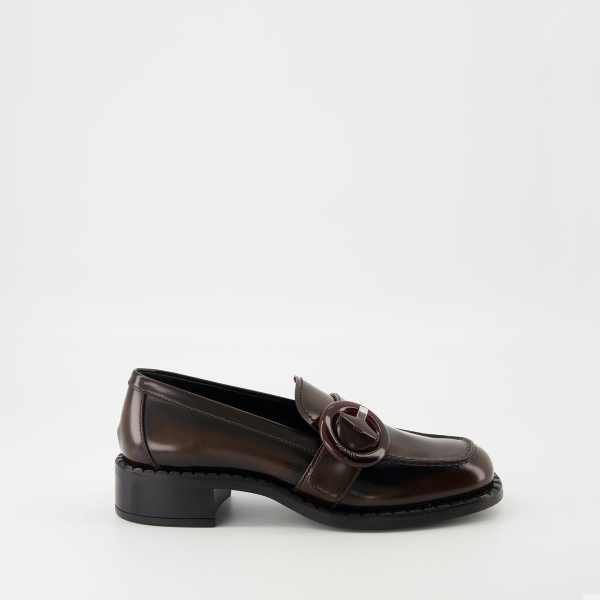 Brown loafers