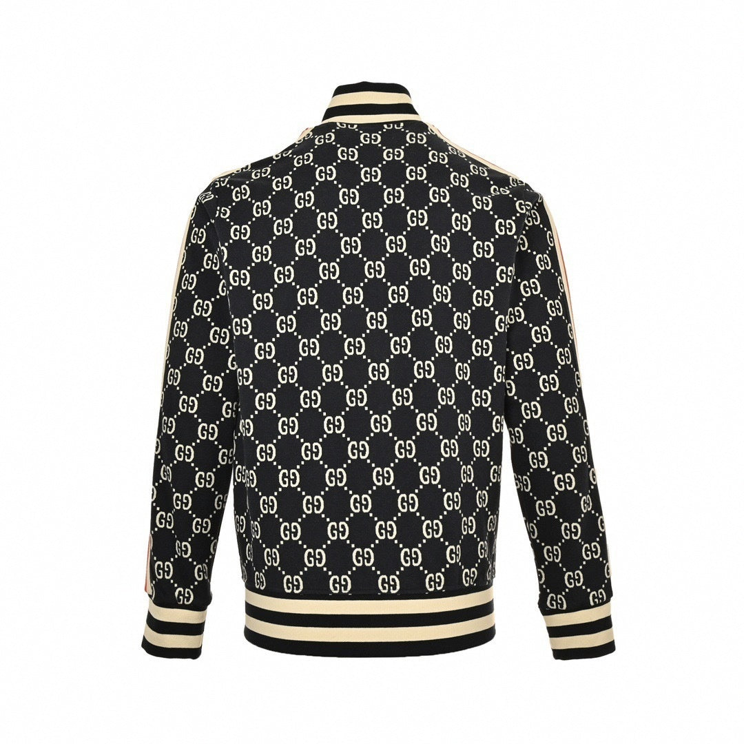 GG Jacquard Monogram Track Jacket