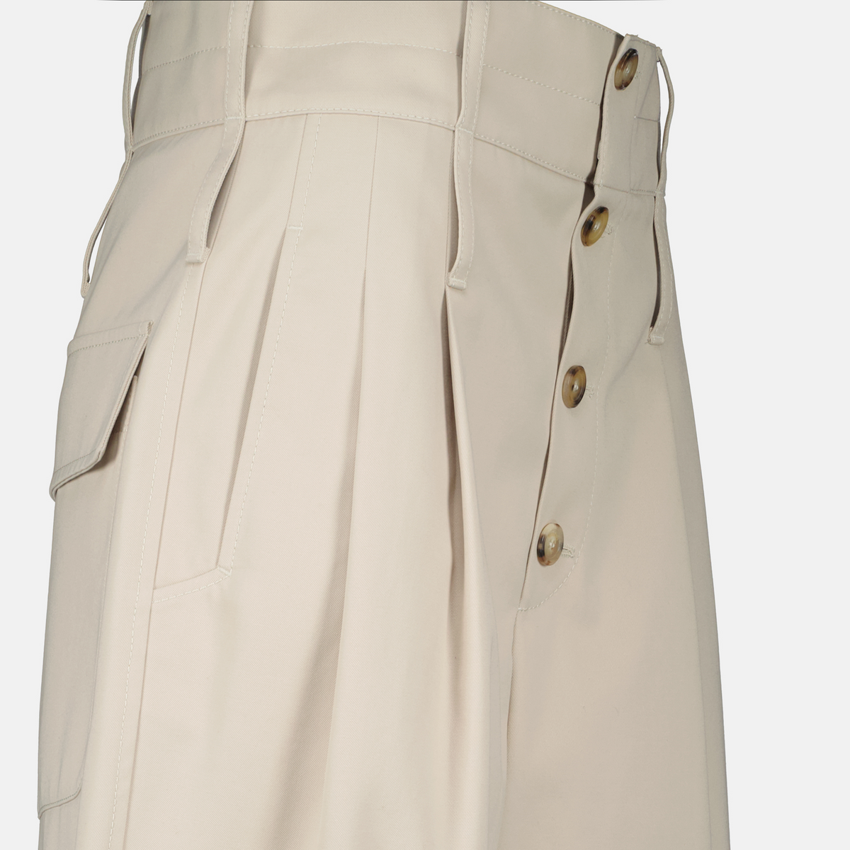 Pleated Trousers