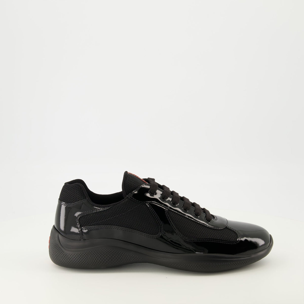 Prada America's Cup Black Sneakers