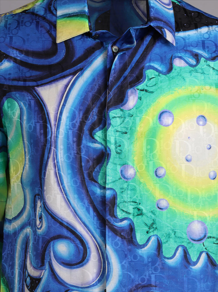 Dior and Kenny Scharf shirt