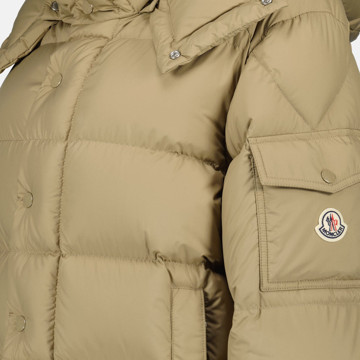 Maya 70 Beige Down Jacket