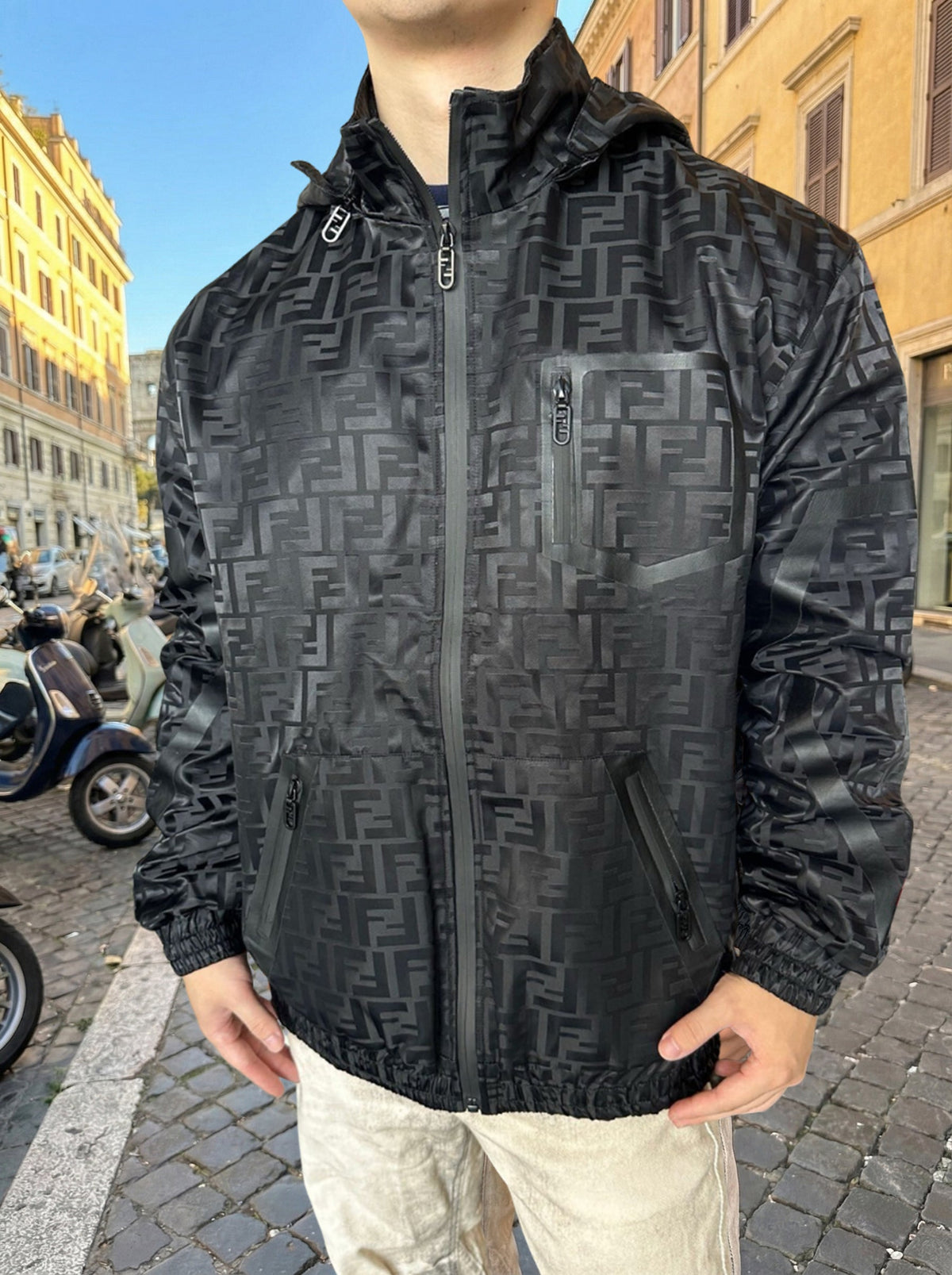 FF Monogram Technical Windbreaker