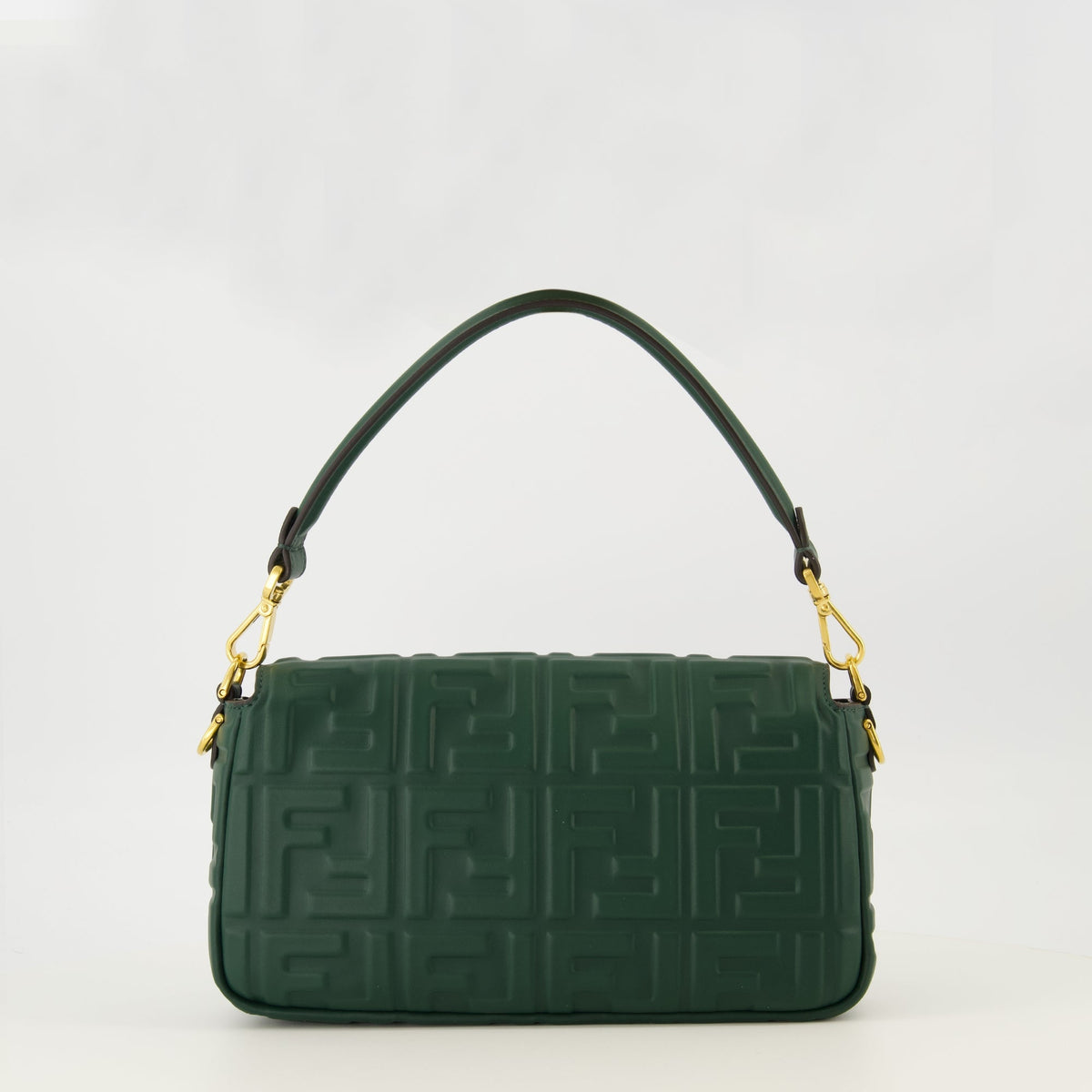 Dark Green Baguette Bag