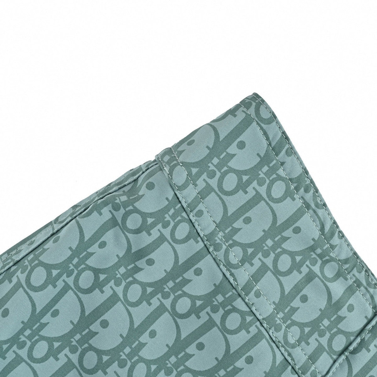 Oblique Swim Shorts | Aqua Green
