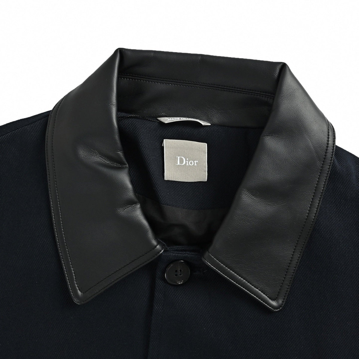 Navy Twill Blouson Jacket