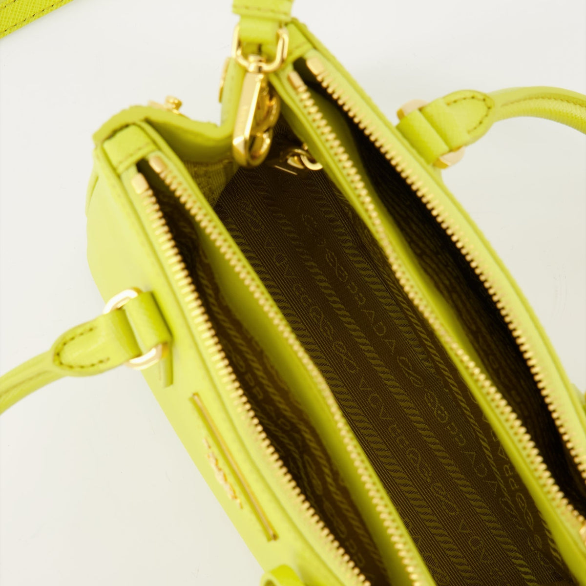 Galleria Saffiano Yellow Bag